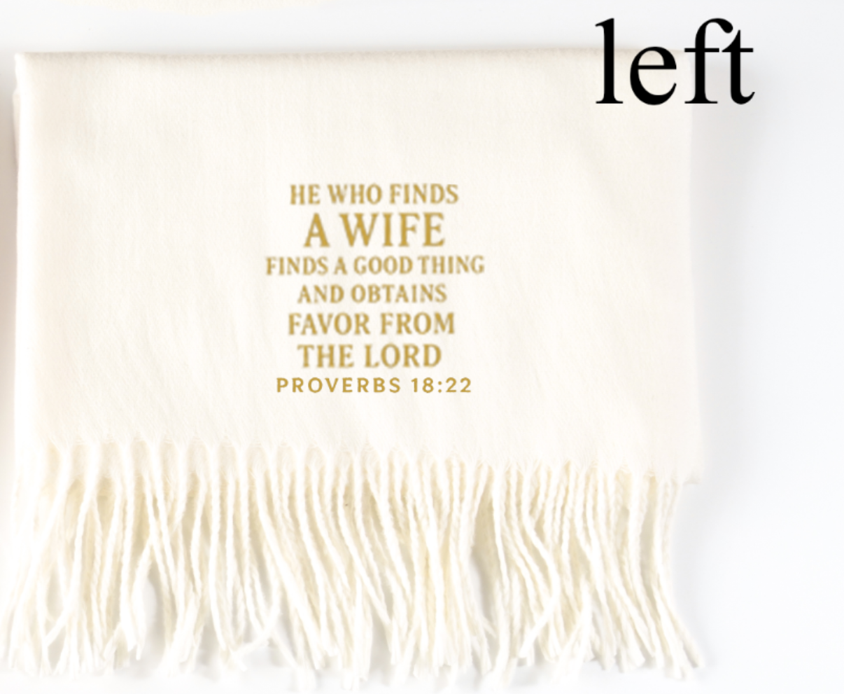 Marked for Glory Prayer Shawl