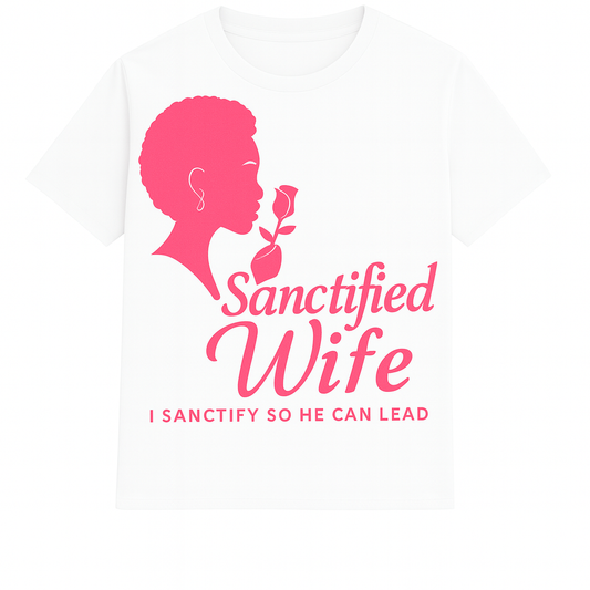 Sanctified So He Can Lead Iconic T-Shirt