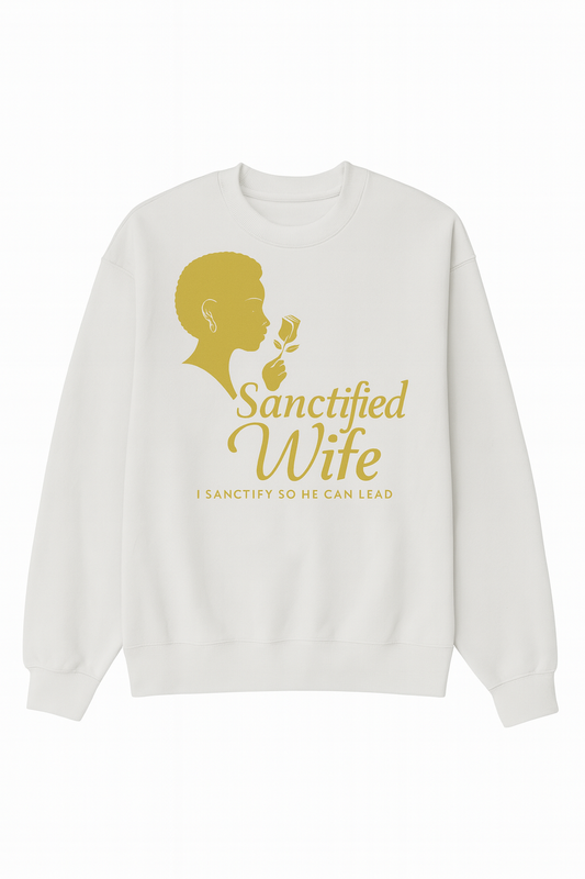 Sanctified so He Can Lead Iconic Sweatshirt